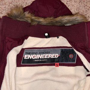 Superdry multi zip coat